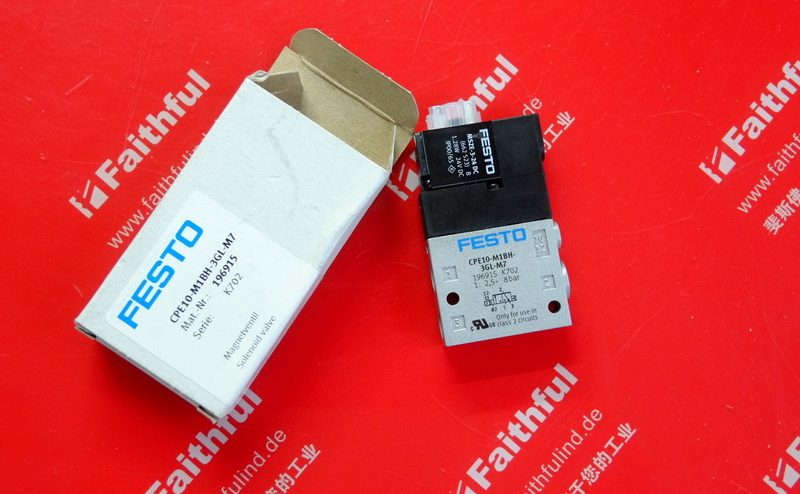 Festo 196915 FESTO Magnetventil CPE10-M1BH-3GL-M7