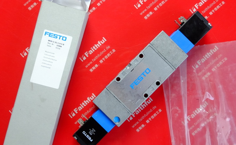 Festo 31004 FESTO Magnetventil MVH-5/3G-1/4-S-B