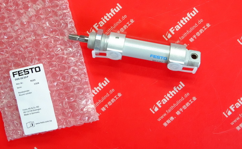 Festo 9123 FESTO neue runde Zylinder DGS-16-10-P