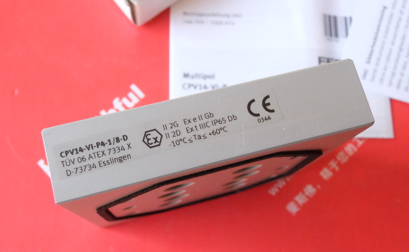 Festo 539503 FESTO Mehr nadel stecker CPV14-VI-P4-1/8-D
