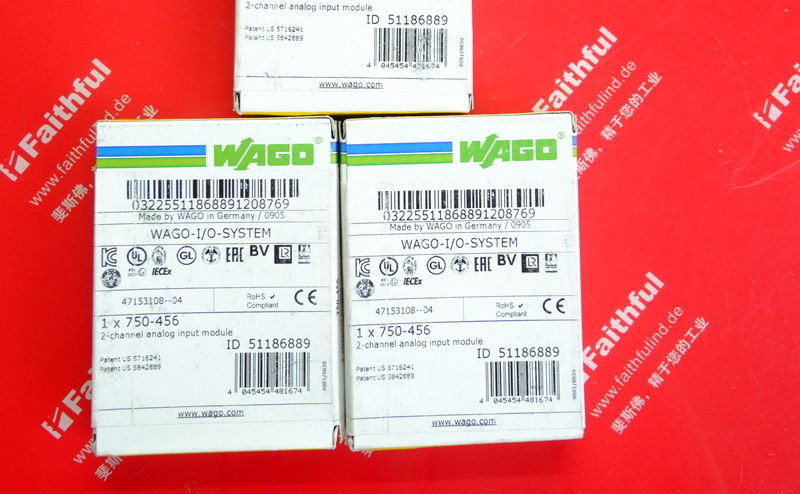 Wago 750-456 WAGO2 Kanal Analoge Eingangs modul WAGO I/O SYSTEM