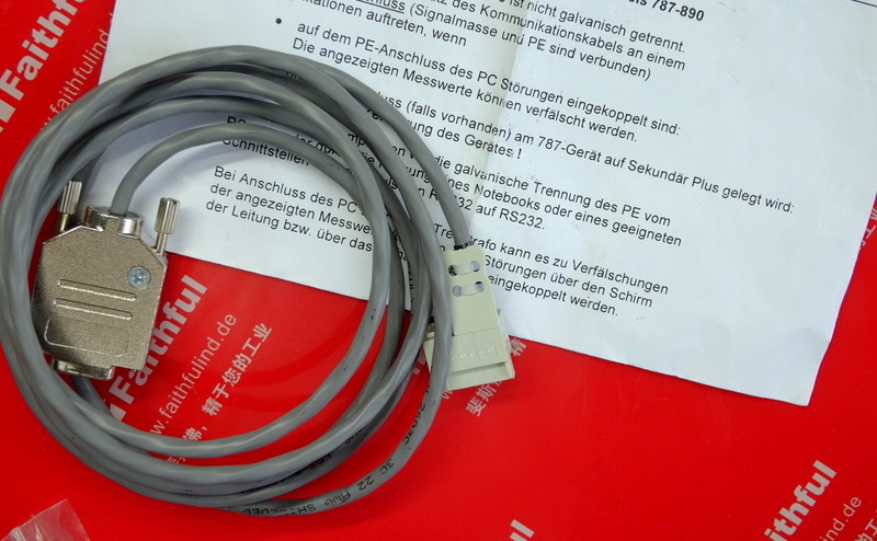 Wago 787-890 WAGORS-232 Kommunikation kabel 1.8m