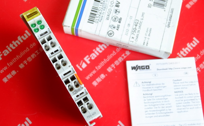 Wago 750-403 WAGO4 Kanal Digitale Eingangs modul WAGO I/O SYSTEM