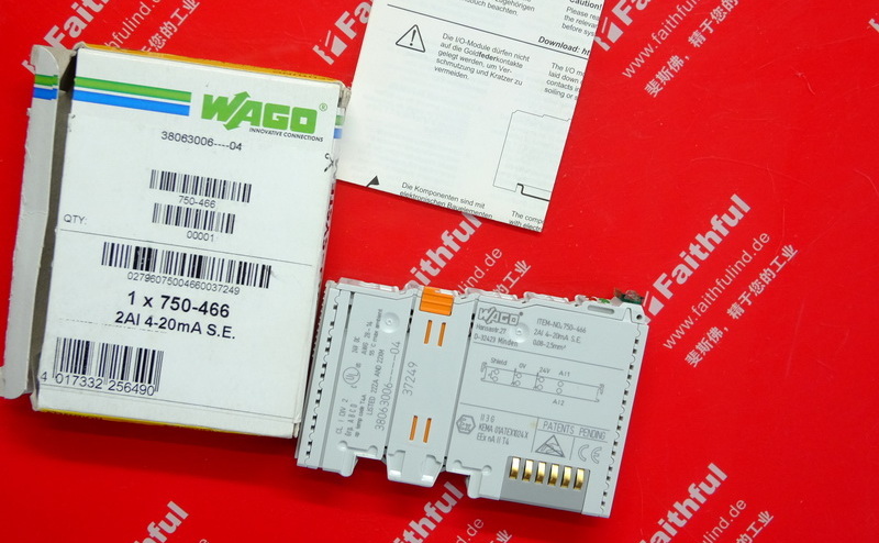 Wago 750-466 WAGO2 Kanal Analoge Eingangs modul WAGO I/O SYSTEM