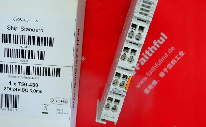 Wago 750-430 WAGO8-Kanal-Digitaleingangs modul WAGO I/O SYSTEM