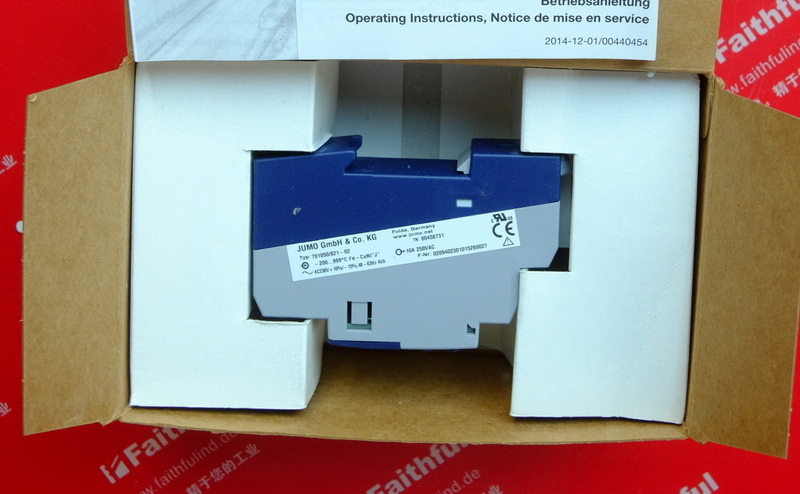 JUMO 00438731 JUMO Digitaler Thermostat 701050/821-02 eTRON T