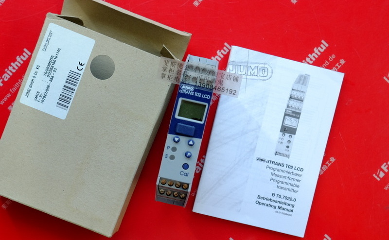 Jumo 00386266 JUMO Vierdraht-Sender dTRANS T02 LCD 707022/888-888-23