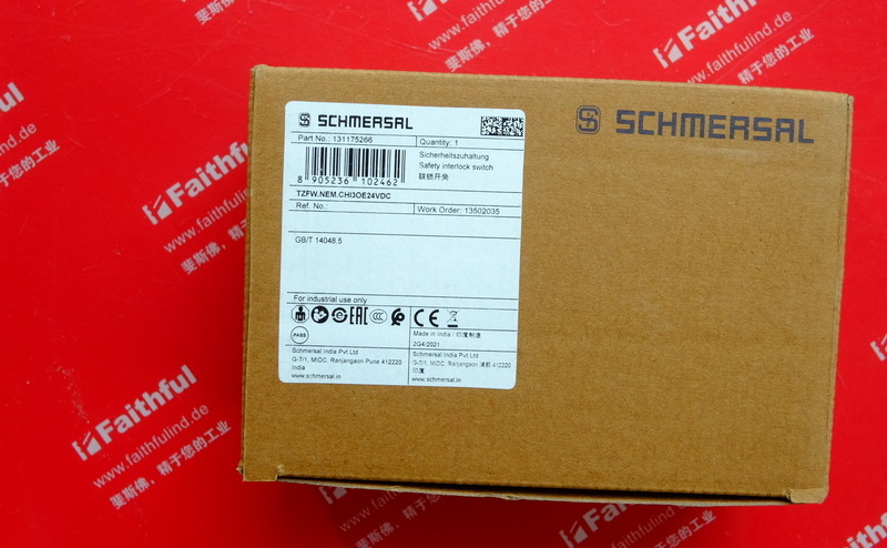Schmersal 131175266 SCHMERSAL Neuer Sicherheits schalter TZFW.NEM.CHI3OE24VDC