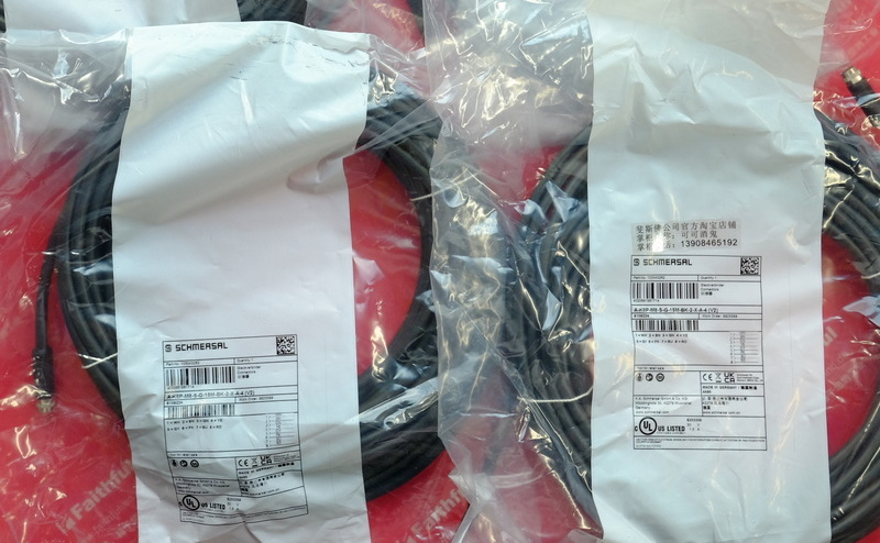 Schmersal 103043262 SCHMERSAL Anschluss A-K8P-M8-S-G-15M-BK-2-X-A-4 (V2) M8 8 8 Cell 15m