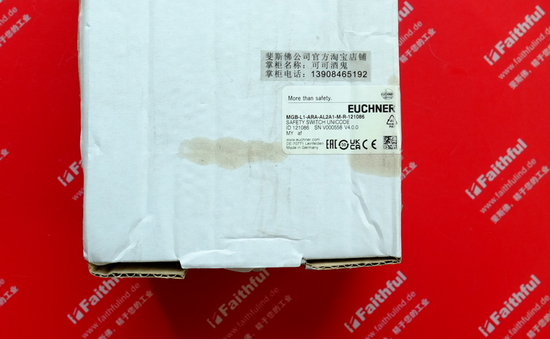 Euchner 121086 EUCHNER Sicherheits schalter MGB-L1-ARA-AL2A1-M-R-121086