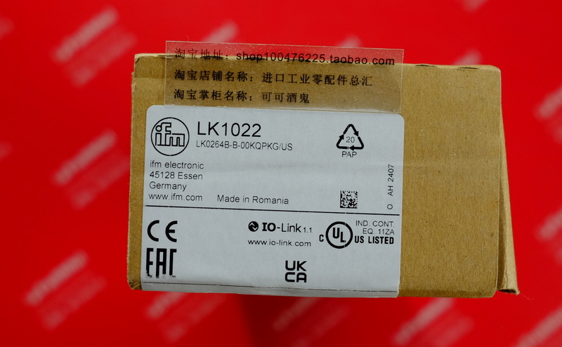 IFM LK1022 IFM Neuer elektronischer Füllstand sensor LK0264B-B-00KQPKG/US