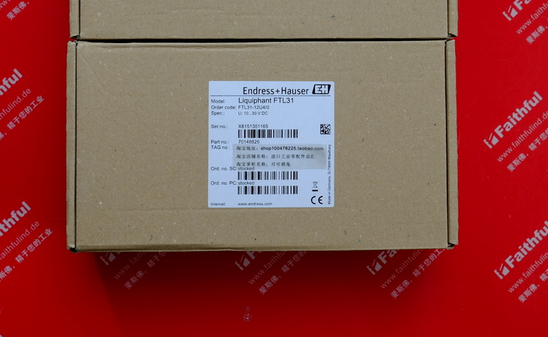 E H FTL31-AA4U2BAWSJ ENDRESS HAUSER Neuer Stimmgabel-Flüssigkeits stands sensor Liqui phant