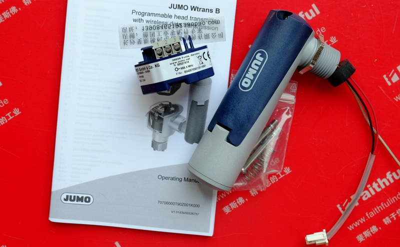 Jumo 00537914 JUMO Drahtloser Temperatur sensor Wtrans B 707060/8-10/000