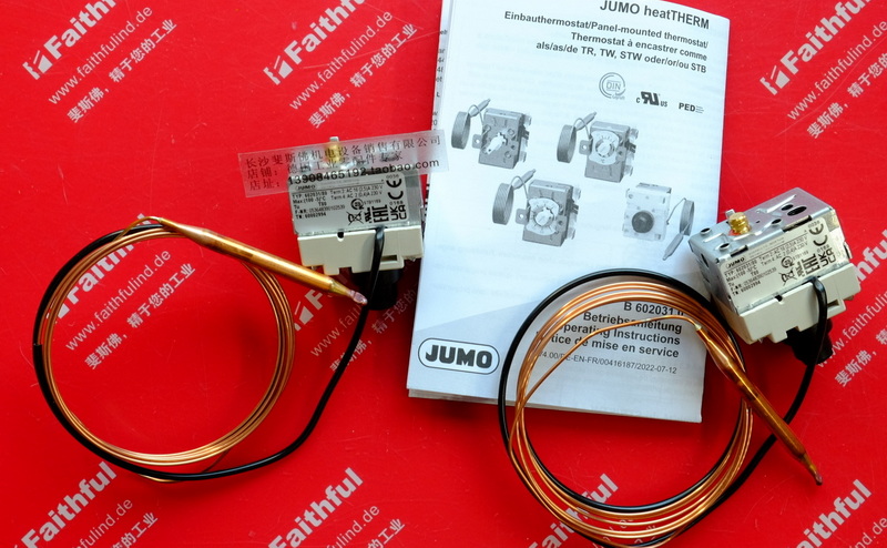 Jumo 60002994 JUMO neuer Temperatur sensor heatTHERM 602031/80 100 Grad