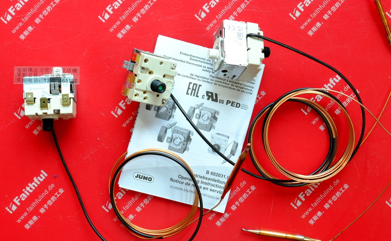 Jumo 60003136 JUMO neuer Temperatur sensor heatTHERM 602031/81-671-000-00-2000-40-10-6-6-40-13-460/707