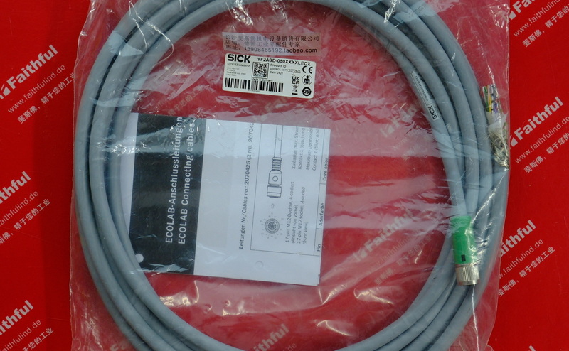 Sick YF2ASD-050XXXXLECX SICK Verbindungs kabel 2070426 M12 17 Core 5 m Abschirmung