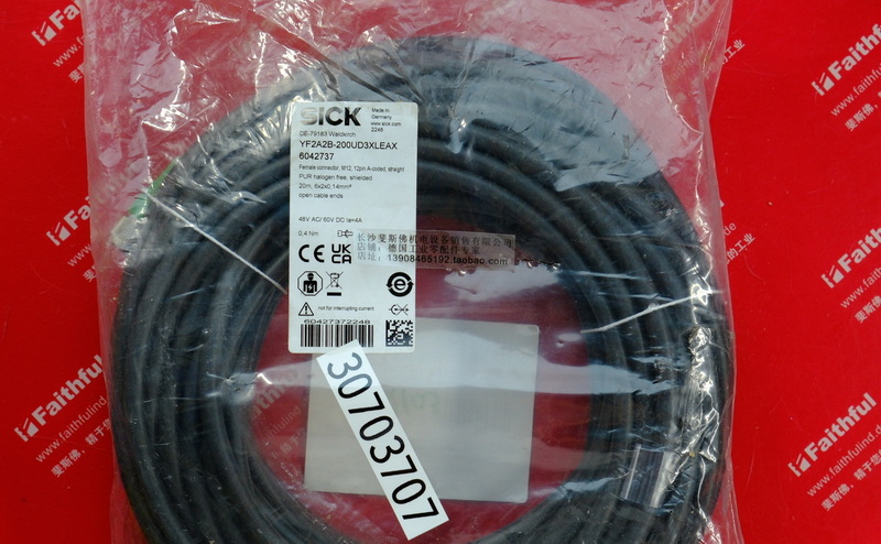 Sick YF2A2B-200UD3XLEAX SICK Verbindungs kabel 6042737 M12 Core 20m Abschirmung