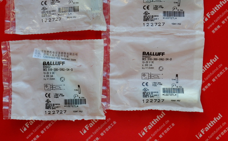 Balluff BHS0021 BALLUFF neue induktive Schalter BES 516-300-S16-S4-D