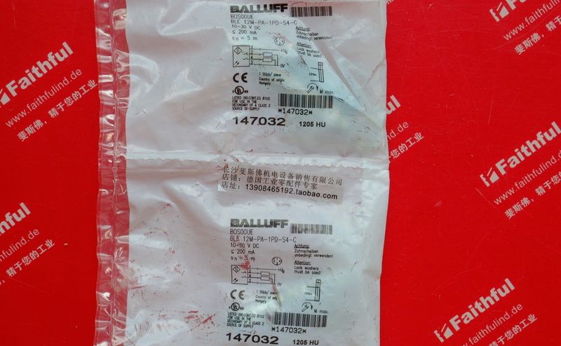 Balluff BOS00UE BALLUFF Strahlungs sensor BLE 12M-PA-1PD-S4-C