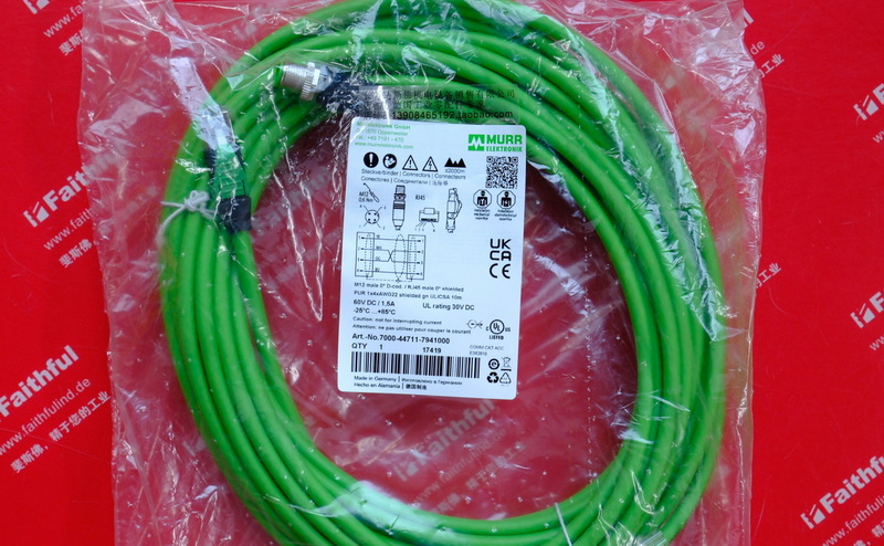 Murr 7000-44711-7941000 MURR Verbindungs leitung M12 RJ45 D-CODE